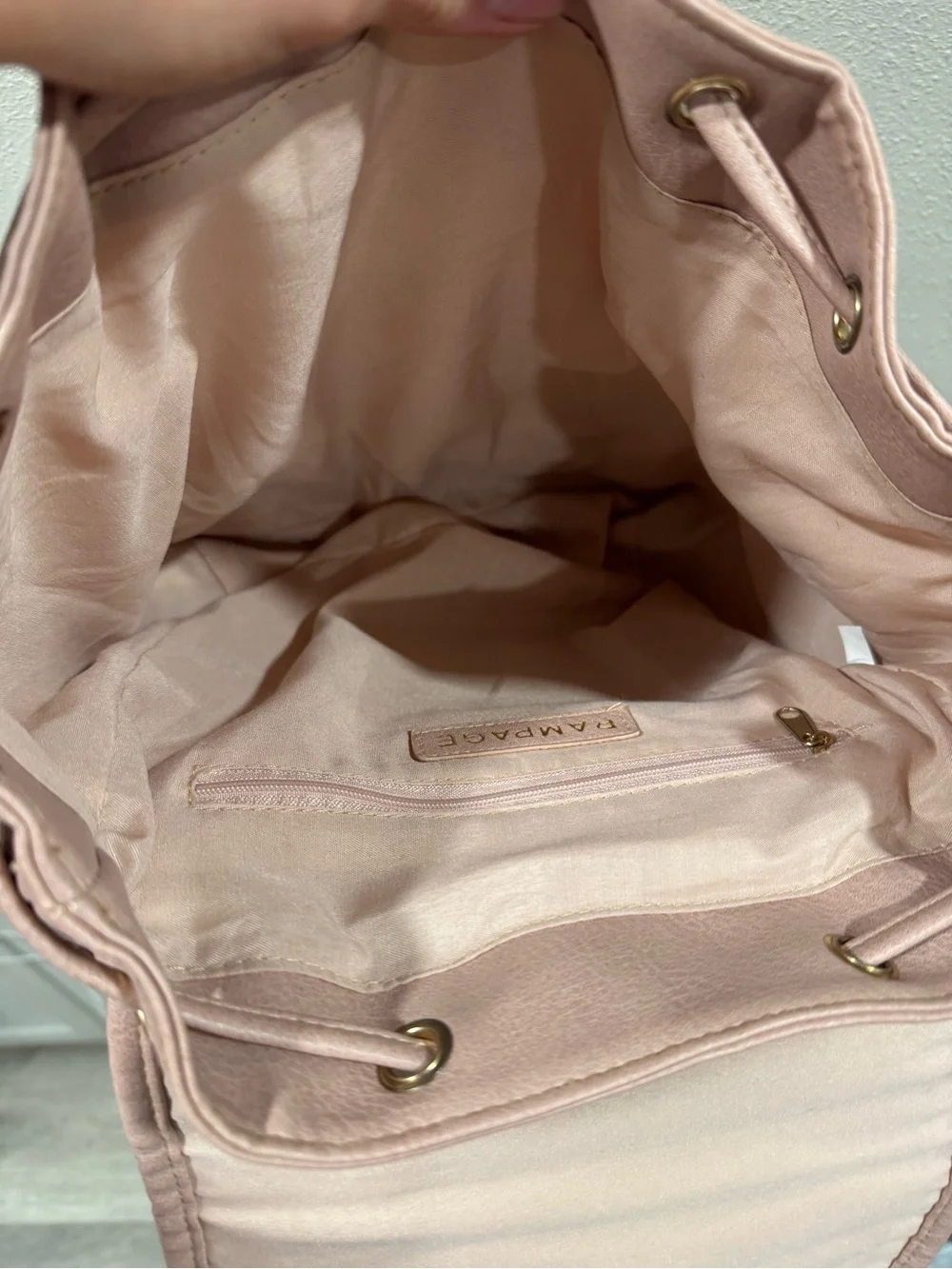 Rampage Pink Quilted Backpack Tote - Stylish Everyday Bag